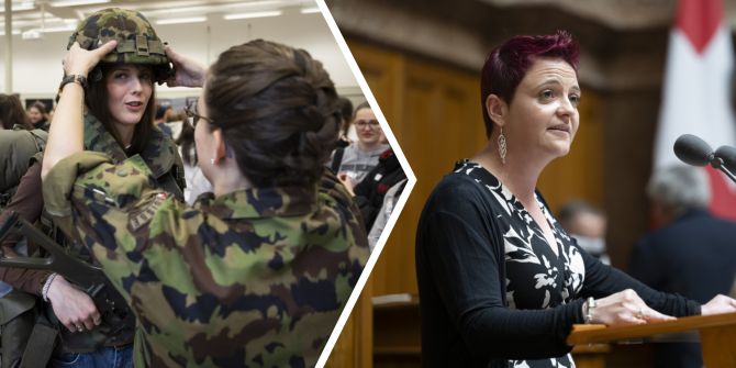 Frauen Armee Heimgartner SVP