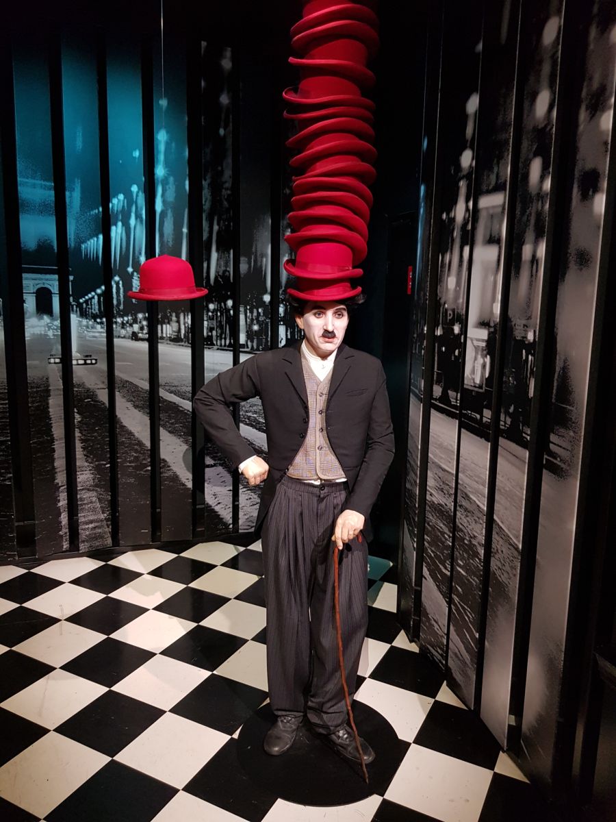 Charlie Chaplin Wachsfigurenkabinett Paris