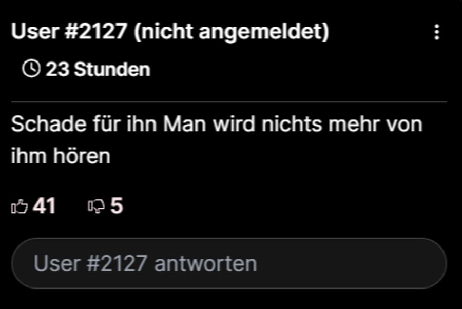 Eman Kospo spielt neu für Bosnien. Ein Fehler, findet dieser Leser.