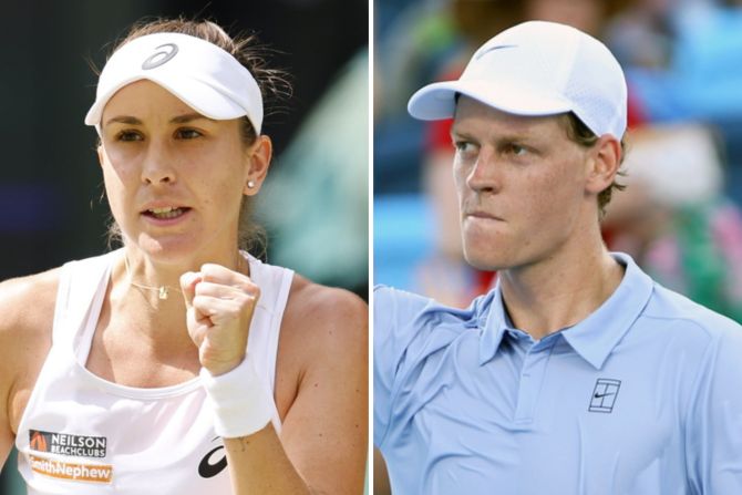 Belinda Bencic Jannik Sinner