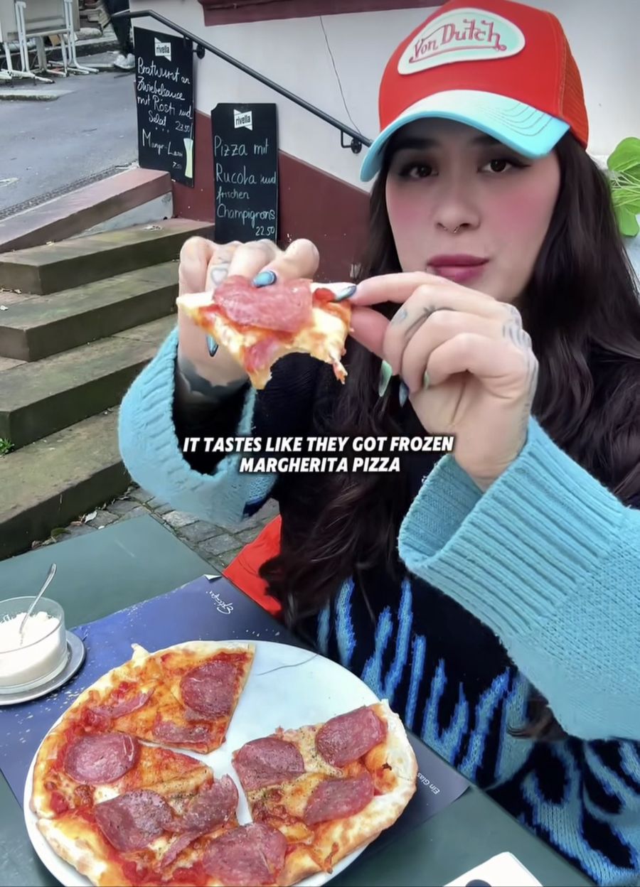 Doch offenbar war beides nicht bekömmlich. War das der Grund dafür, dass sich die Influencerin am nächsten Tag angeblich krank fühlte?