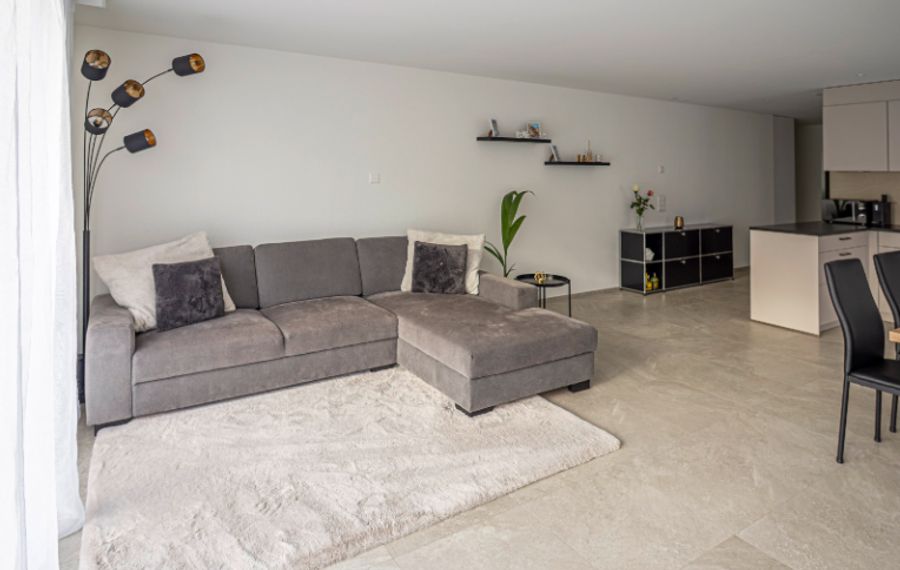 Sofa Raum Überblick Fengshui