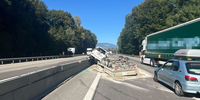 Selbstunfall auf A1