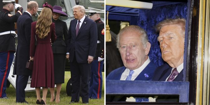 Trump bei Royals