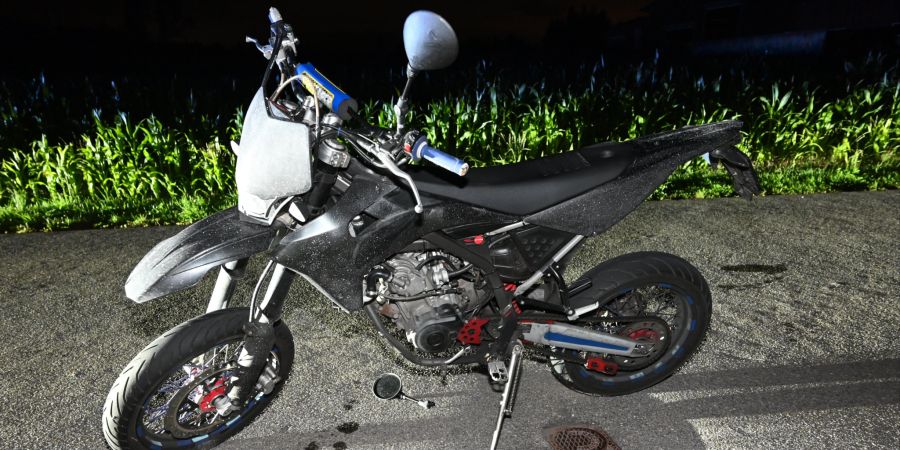 Unfall Motorrad Reh