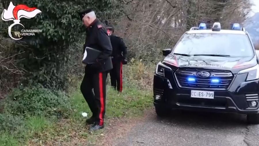 Verona Polizei Italien