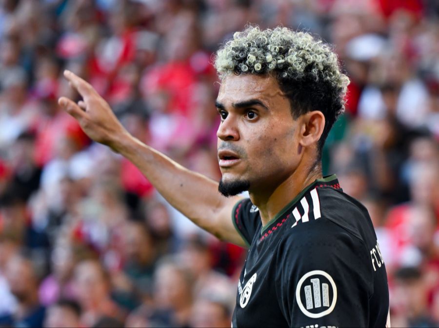 Wartet noch auf sein erstes Bayern-Tor: Luis Diaz. (Archivbild)