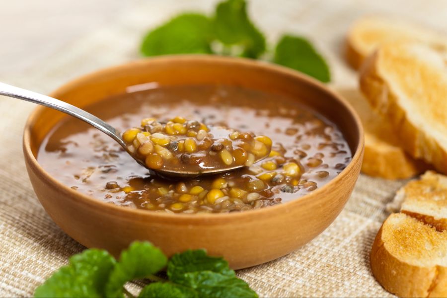 Linsensuppe