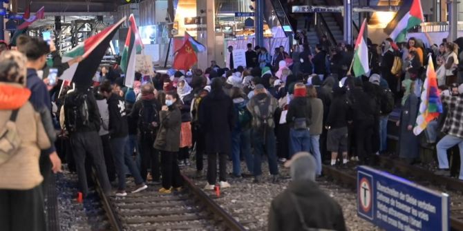 Demo Bern Gleis