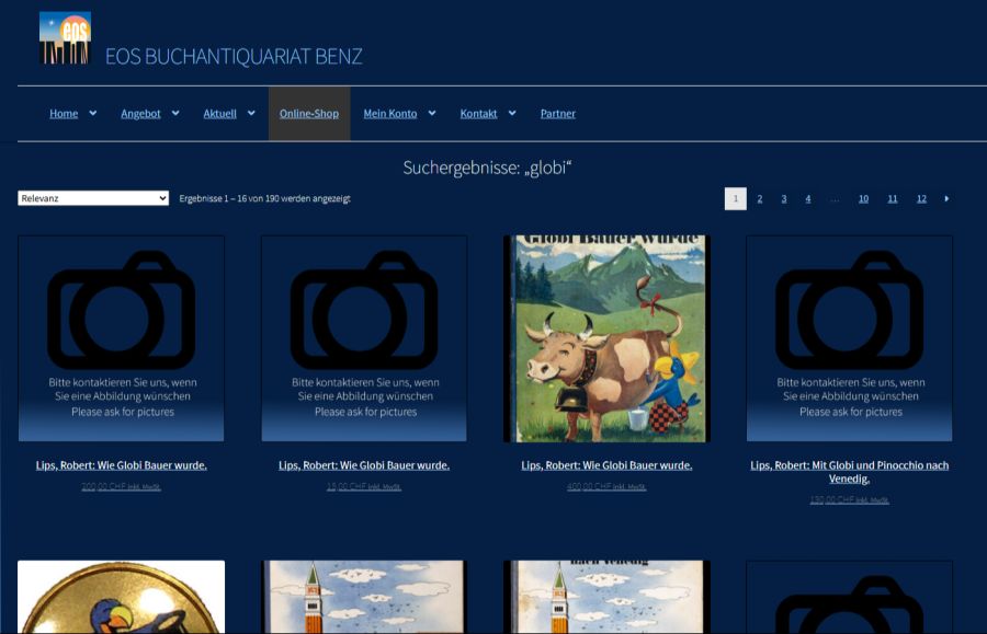 Und auch im Buchantiquariat gibt es gecancelte Bücher.