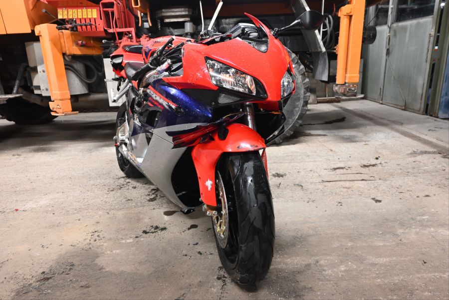 Motorrad sichergestellt