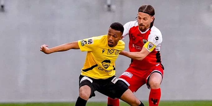 Das Spiel zwischen dem FC Schaffhausen und dem FC Aarau bleibt ereignisarm. (Archivbild) FC Schaffhausen FC Aarau