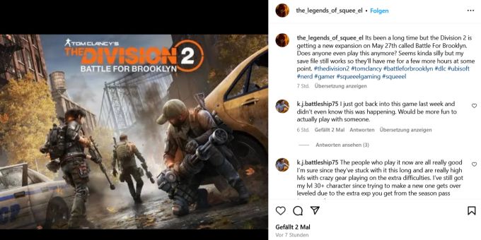 Fans von «The Division 2» können sich auf «Battle for Brooklyn» freuen. brooklyn the divison