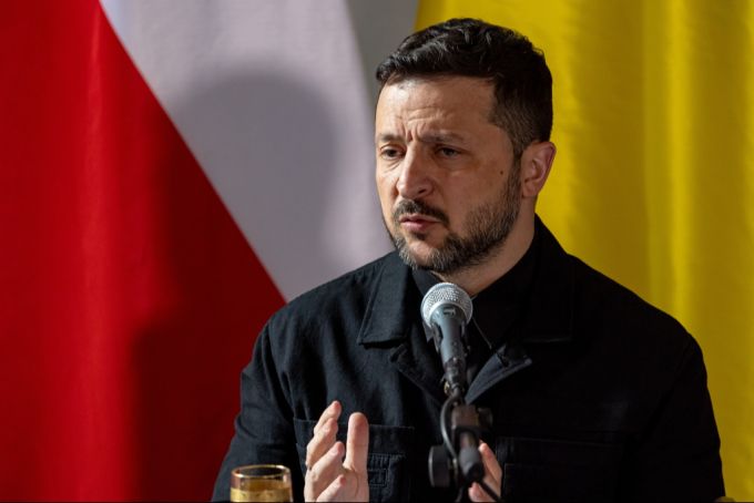 Wolodymyr Selenskyj empfängt heute hohen Besuch in Kiew. selenskyj