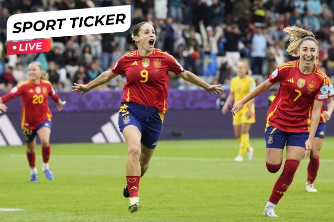 WEURO 2025 Spanien Ticker