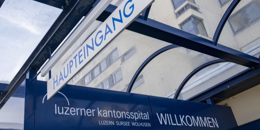 Eingang Luzerner Kantonsspital
