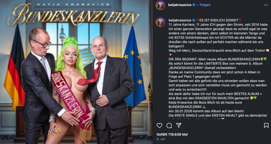 katja krasavice bundeskanzlerin