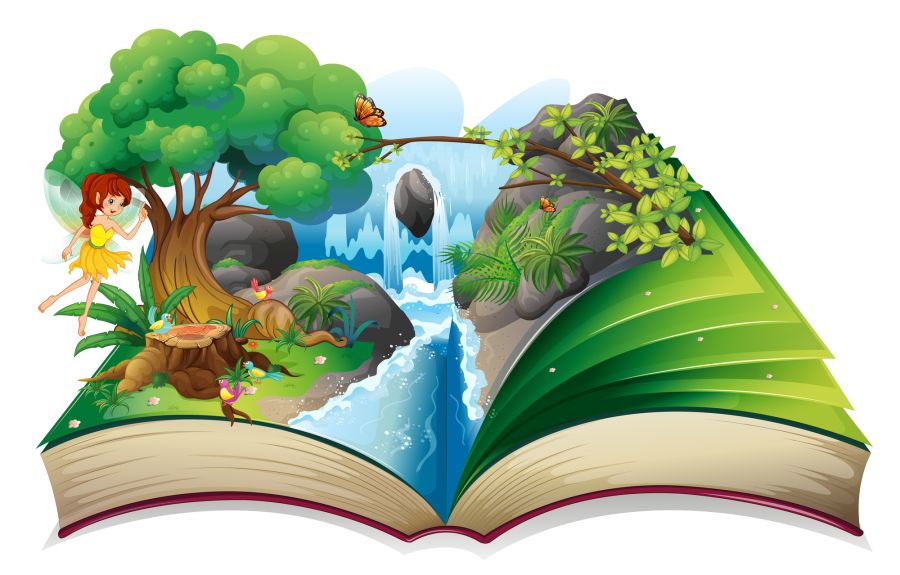 Buch Natur offen Fantasie