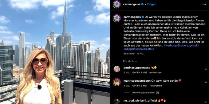 Mama Carmen zeigt sich gar nicht begeistert von dem Beauty-Eingriff ihrer Tochter. carmen geiss