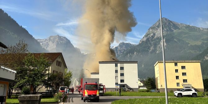 Vollbrand in Linthal