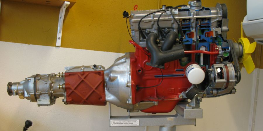 Red Block Motor B230: VOLVO
