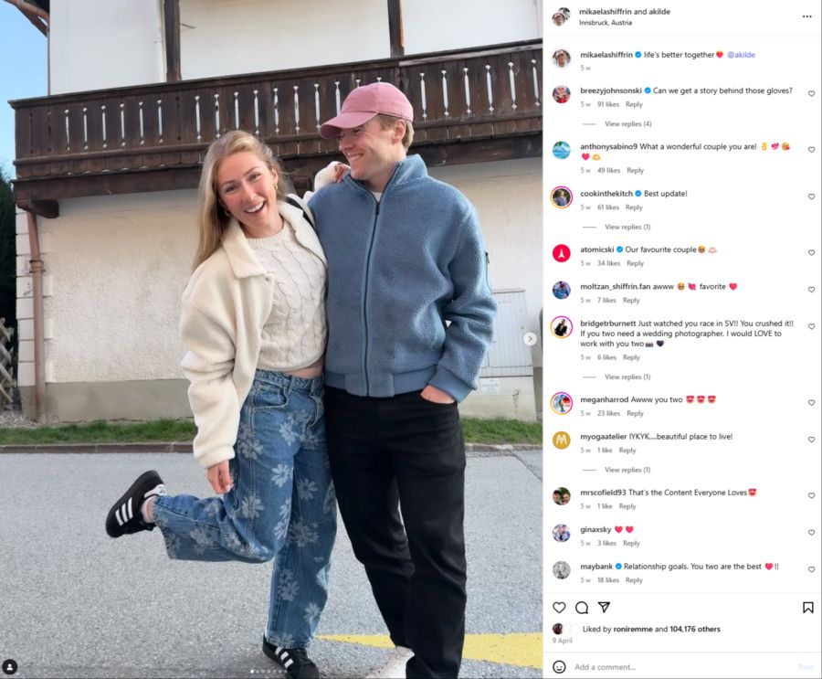 Mikaela Shiffrin Aleksander Kilde