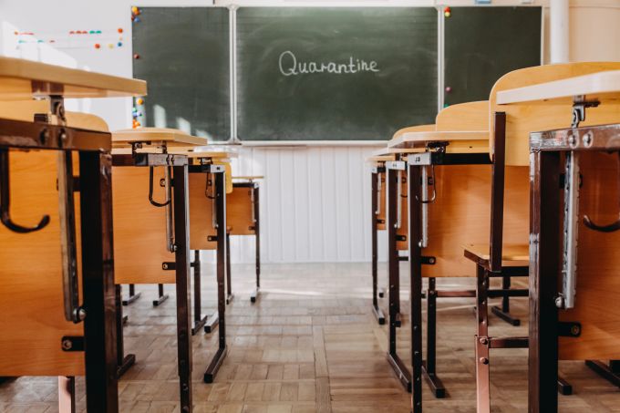 Corona: Besonders die Schulschliessungen seien laut Bhattacharya ein Fehler gewesen. (Symbolbild) corona schule symbolbild