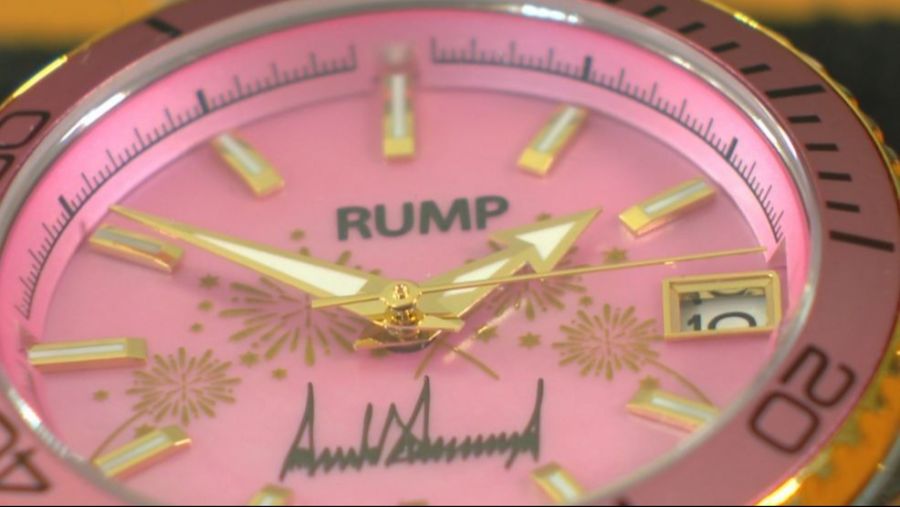 Doch statt einer «Trump»-Uhr erhielt er bloss eine «Rump»-Uhr.