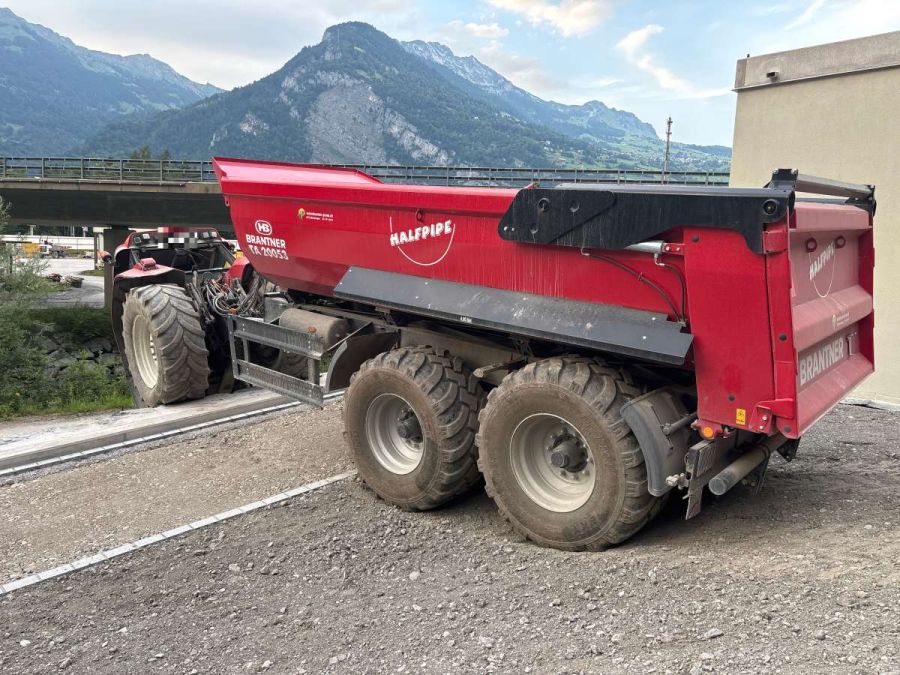 Unfall Traktor