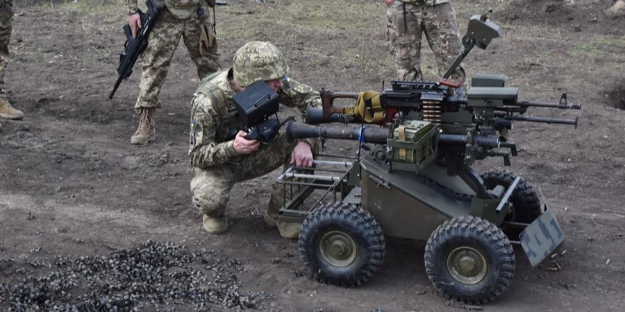 Ukrainische Soldaten