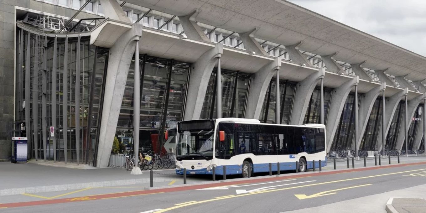 Neues Busperron für Bahnersatz beim Bahnhof | Nau.ch