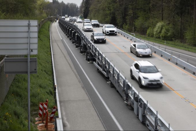 Die 236 Meter lange mobile Brücke wurde 2022 eingeführt. (Symbolbild) brücken