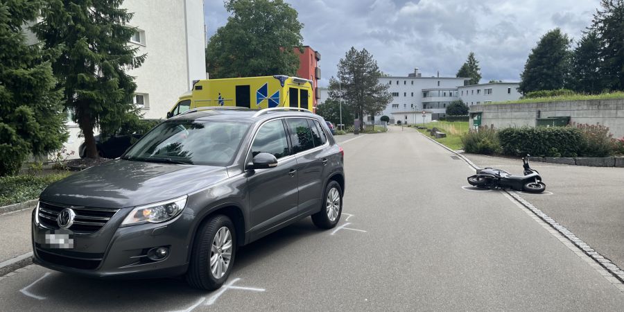 Kollision in Wil