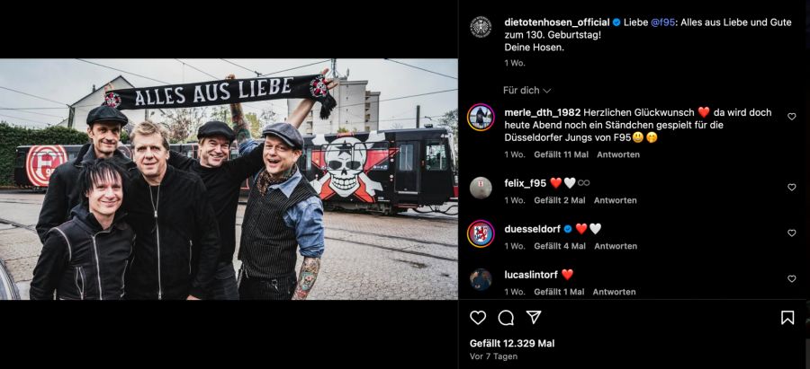 die toten hosen tour 2026 zürich
