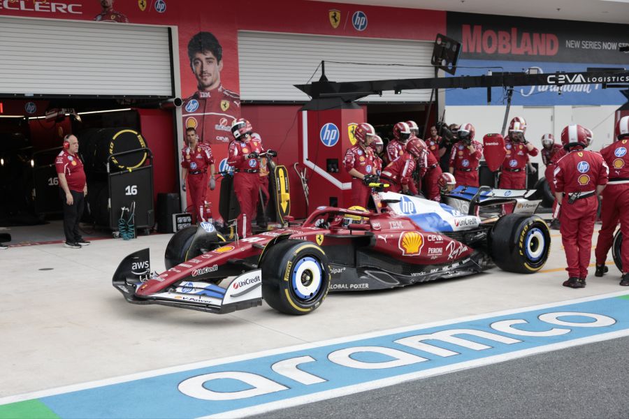 Lewis Hamilton Ferrari Miami