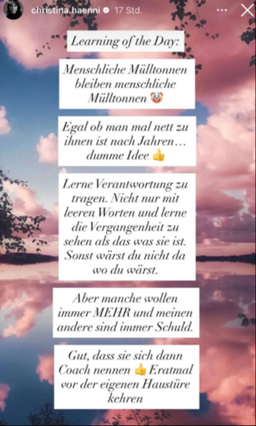 Es ist jedoch naheliegend, gegen wen sich ihre Wut richtet.