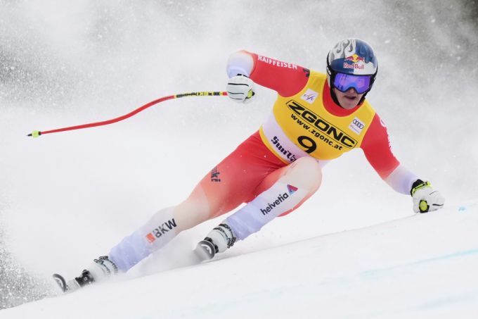 Franjo von Allmen war in der letzten Saison der zweitbeste Abfahrer hinter Marco Odermatt. Franjo von Allmen