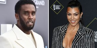 Vor dem WC - Kardashian-Schwester kassierte an Diddy-Party eine Faust Vor dem WC - Kardashian-Schwester kassierte an Diddy-Party eine Faust
