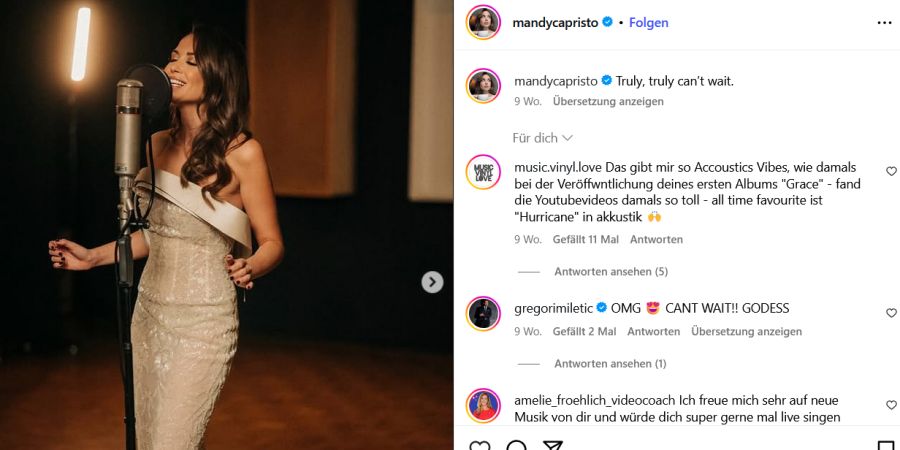 faden mandy capristo