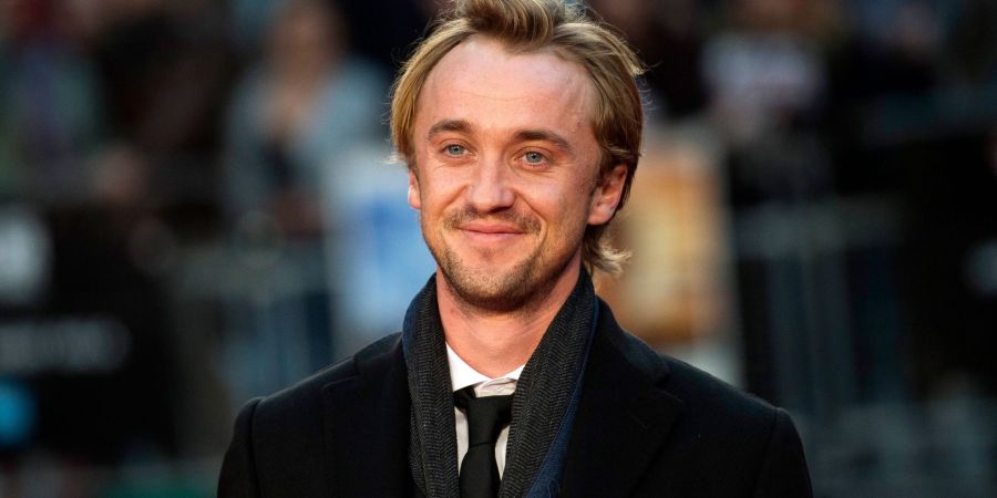 Als Draco mit platinblondem Haar - privat auch ohne