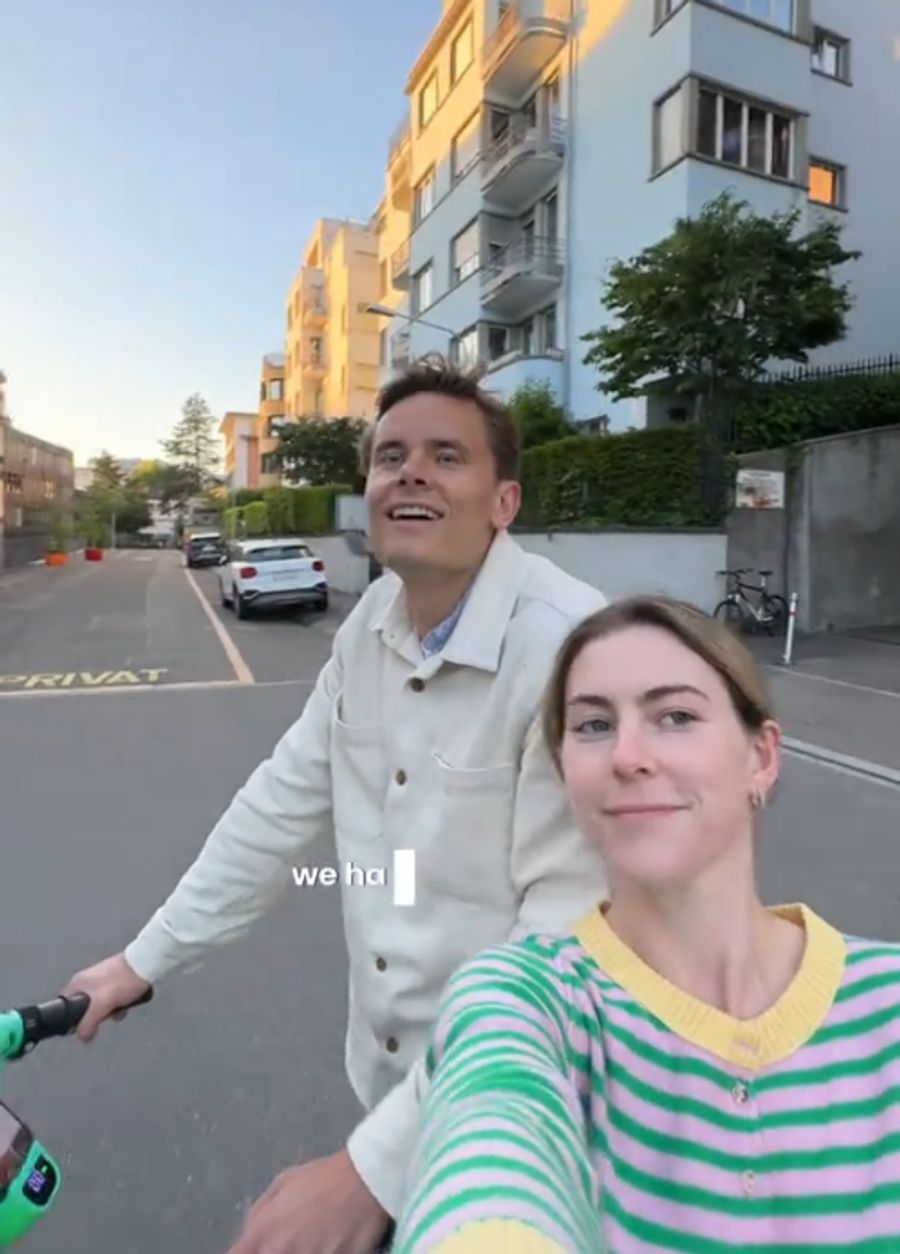 US-Influencerin Zürich Wohnung Umzug