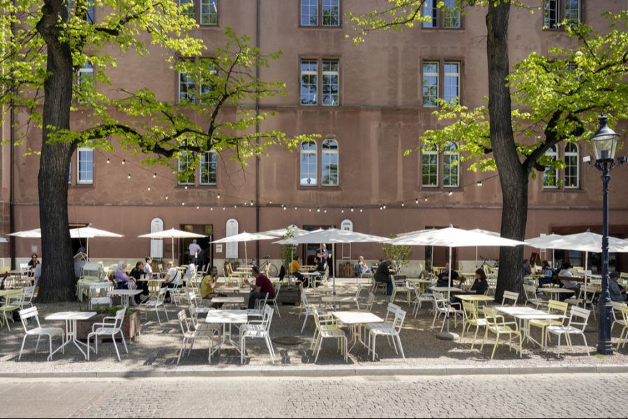 Restaurant Sommer hitze temperaturen