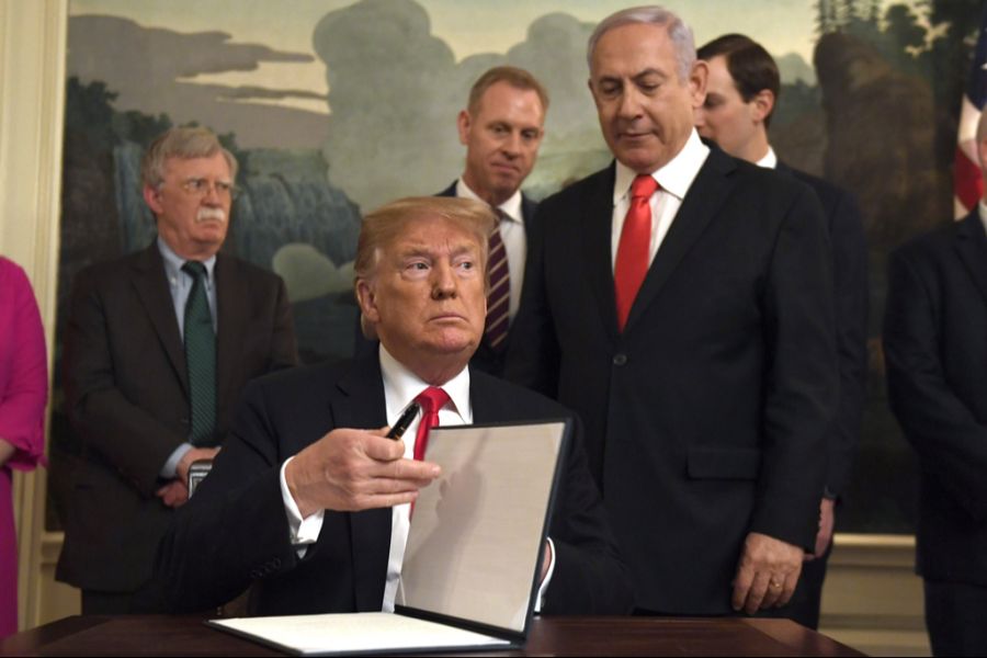 Trump und Netanjahu