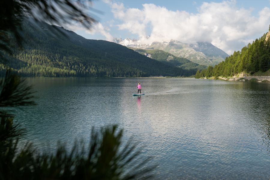 Silvaplana Silvaplanersee SUP