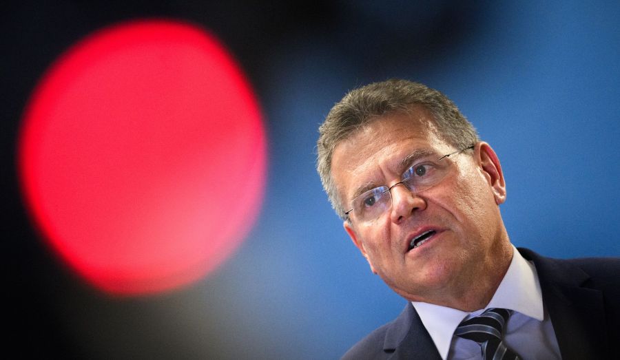 Ist enttäuscht von Trump: EU-Handelskommissar Maros Sefcovic. (Archivbild).