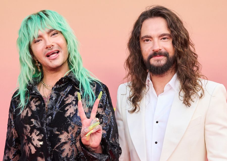 Die Zwillinge Bill (links) und Tom Kaulitz (rechts) verbrachten ihre Ferien auf der Karibikinsel St. Barts.