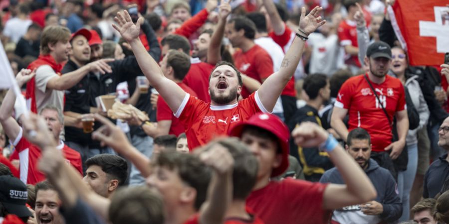 Gemeinsames Fussballschauen soll in Zürich während der WM im Sommer nicht überall möglich sein. Ein Vorstoss fordert ein Verbot von Public Viewings auf öffentlichem Grund. (Symbolbild)