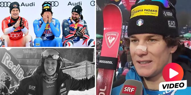 Giovanni Franzoni Kitzbühel Abfahrt