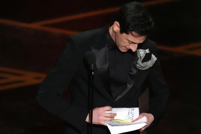 Adrien Brody Academy Awards