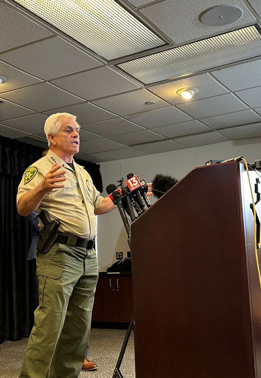 Pima County Sheriff Chris Nanos geht davon aus, dass es sich um eine Entführung handelt.